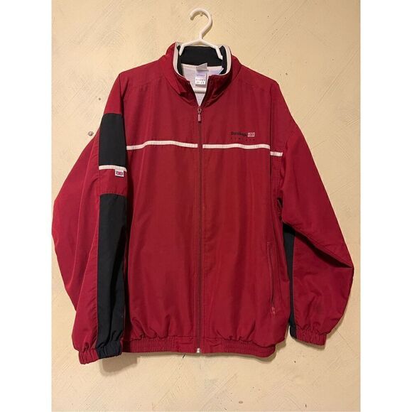 VTG Reebok Classic Mens Running Track Jacket British Flag Spellout 90’s Sz L - Picture 9 of 16